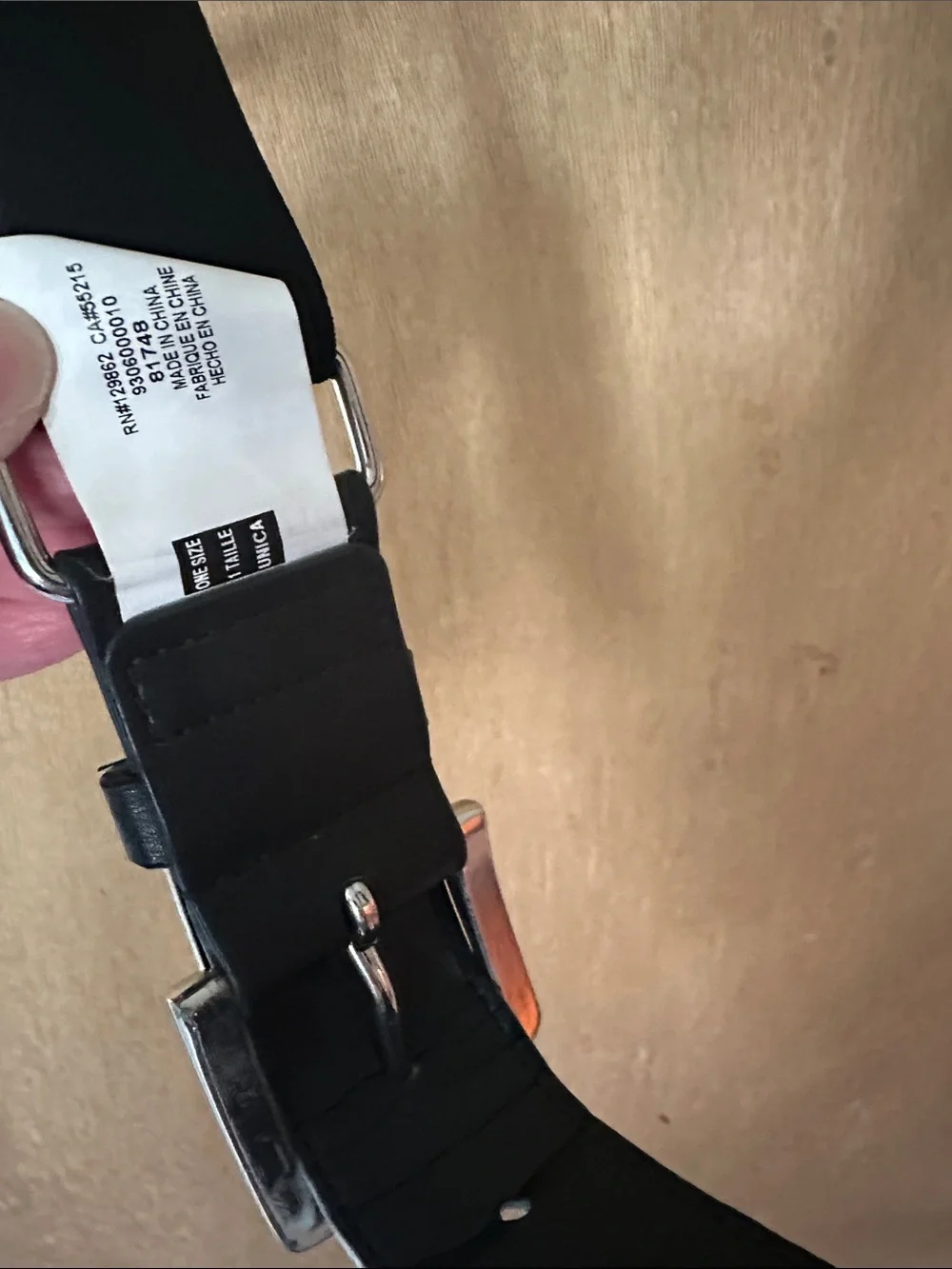 Nike - youth softball belt!  Black Adjustable Waist